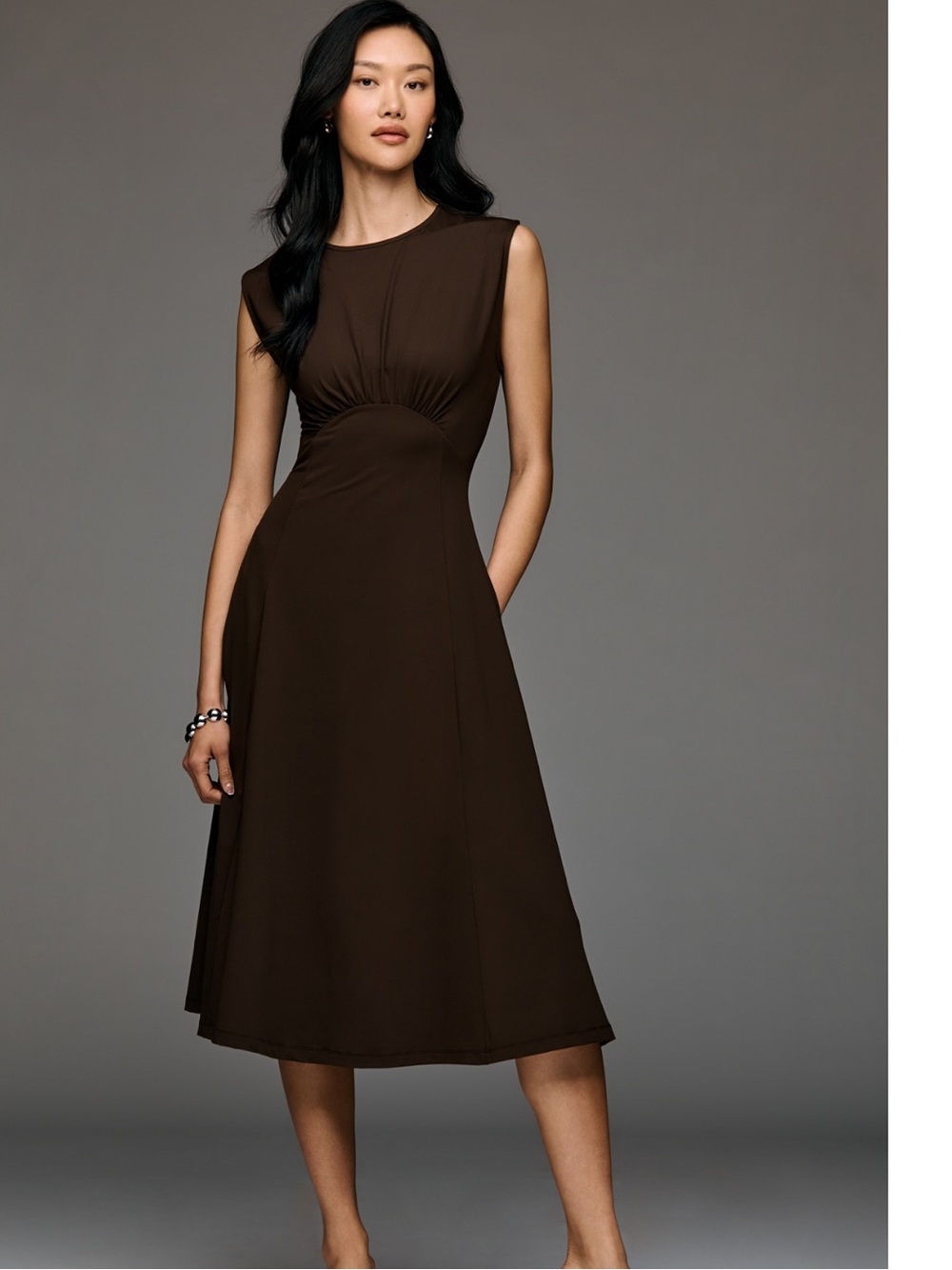 Anthropologie Sabine Knit Midi Dress by Maeve